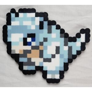 Alolan Sandshrew Menu Icon Pokemon Perler Bead Pixel Art